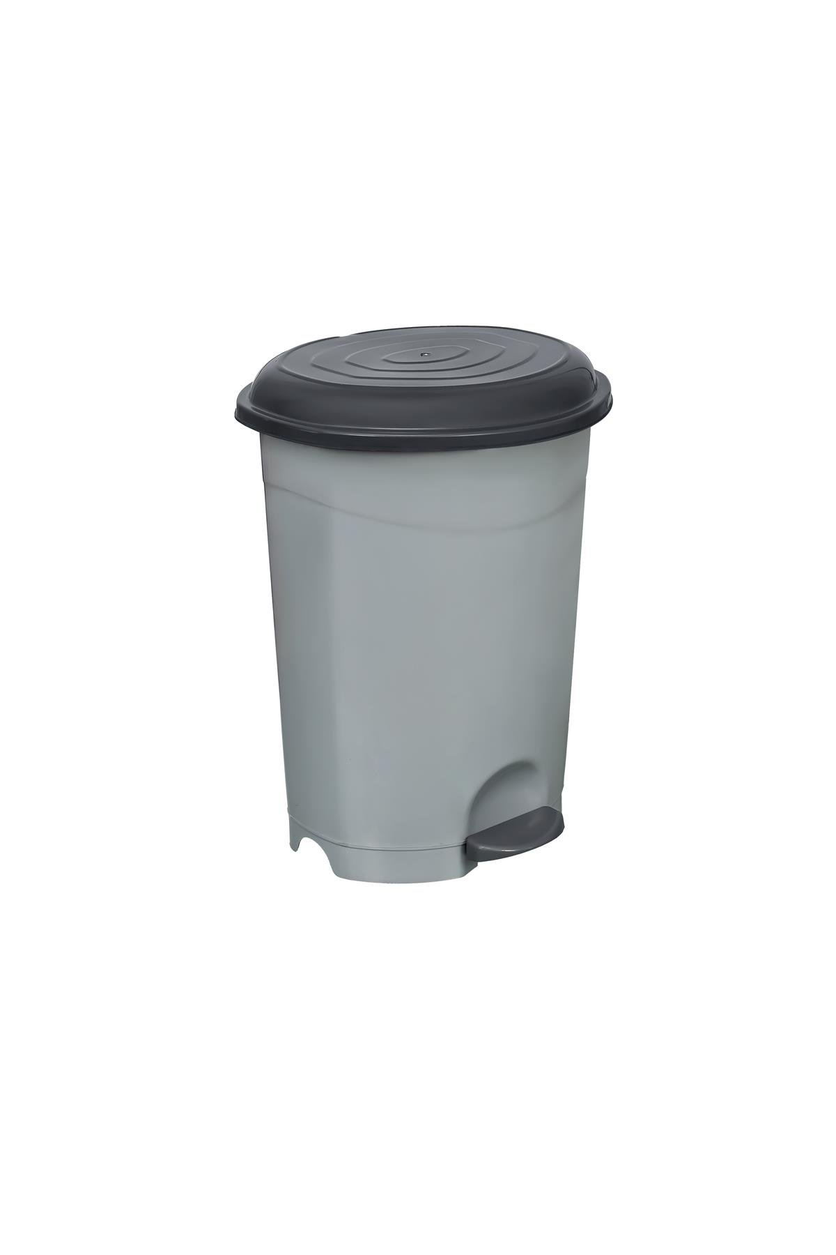 Planet Pedallı Çöp Kovası 12 LT No. 3 Nardo Gri