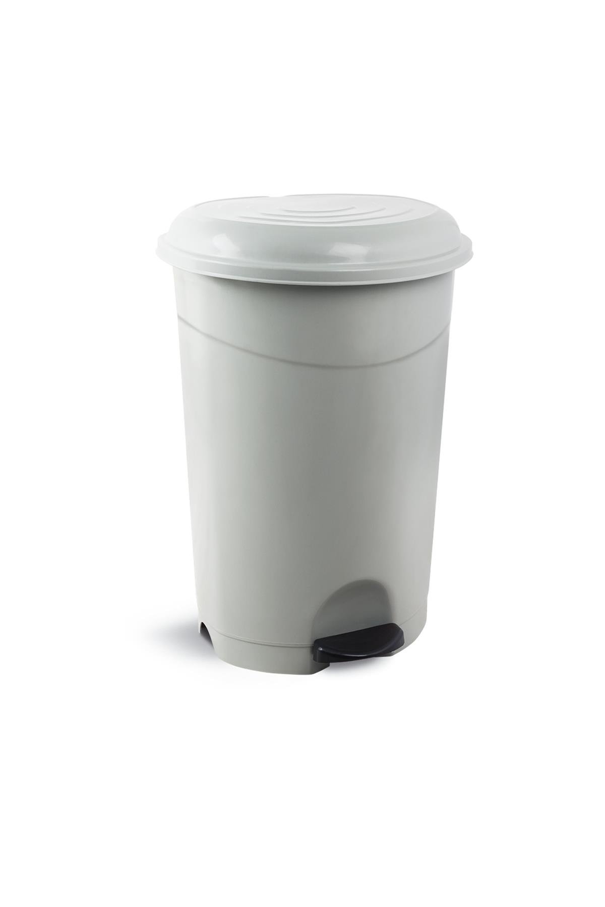 Planet Pedallı Çöp Kovası 22 LT No. 4 Gri