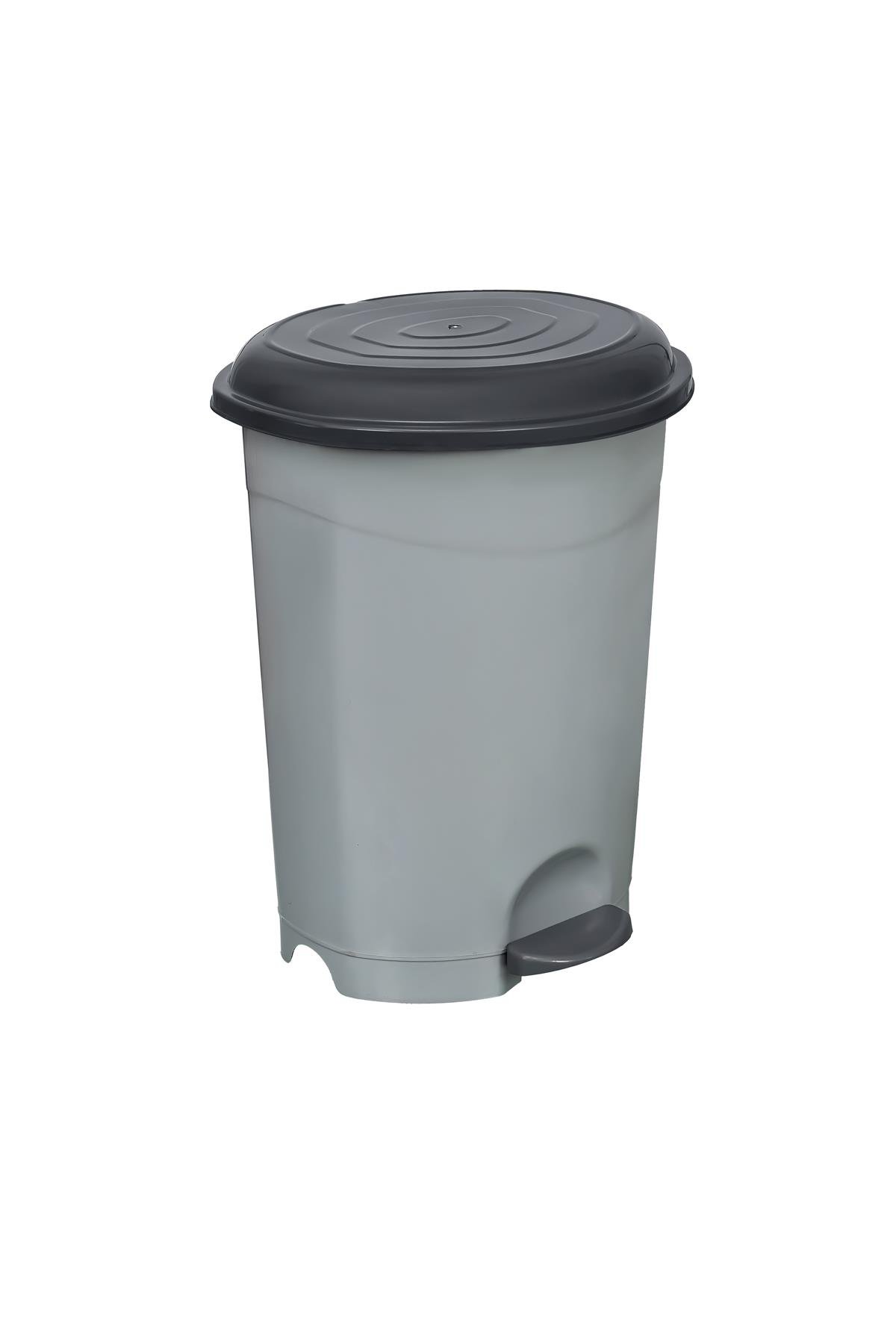 Planet Pedallı Çöp Kovası 22 LT No. 4 Nardo Gri