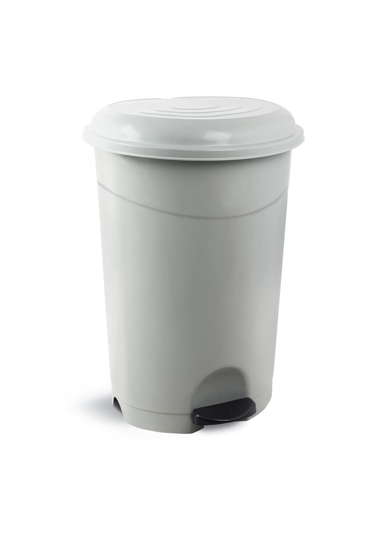Planet Pedallı Çöp Kovası 50 LT No. 5 Gri